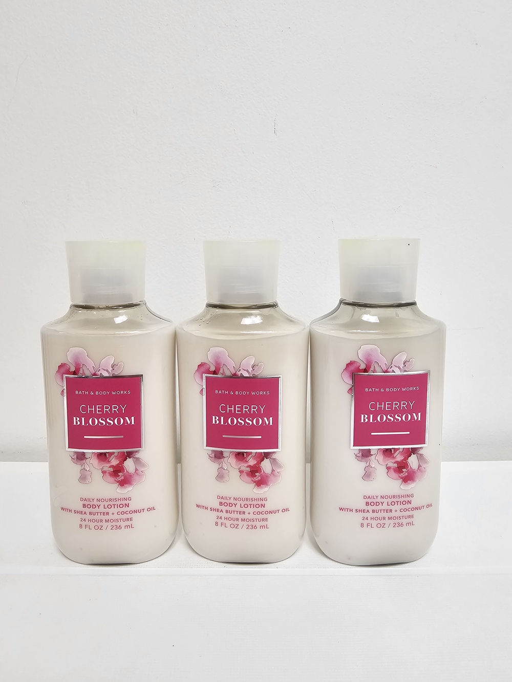 Bath & Body Works Cherry Blossom Body Lotion - 3x